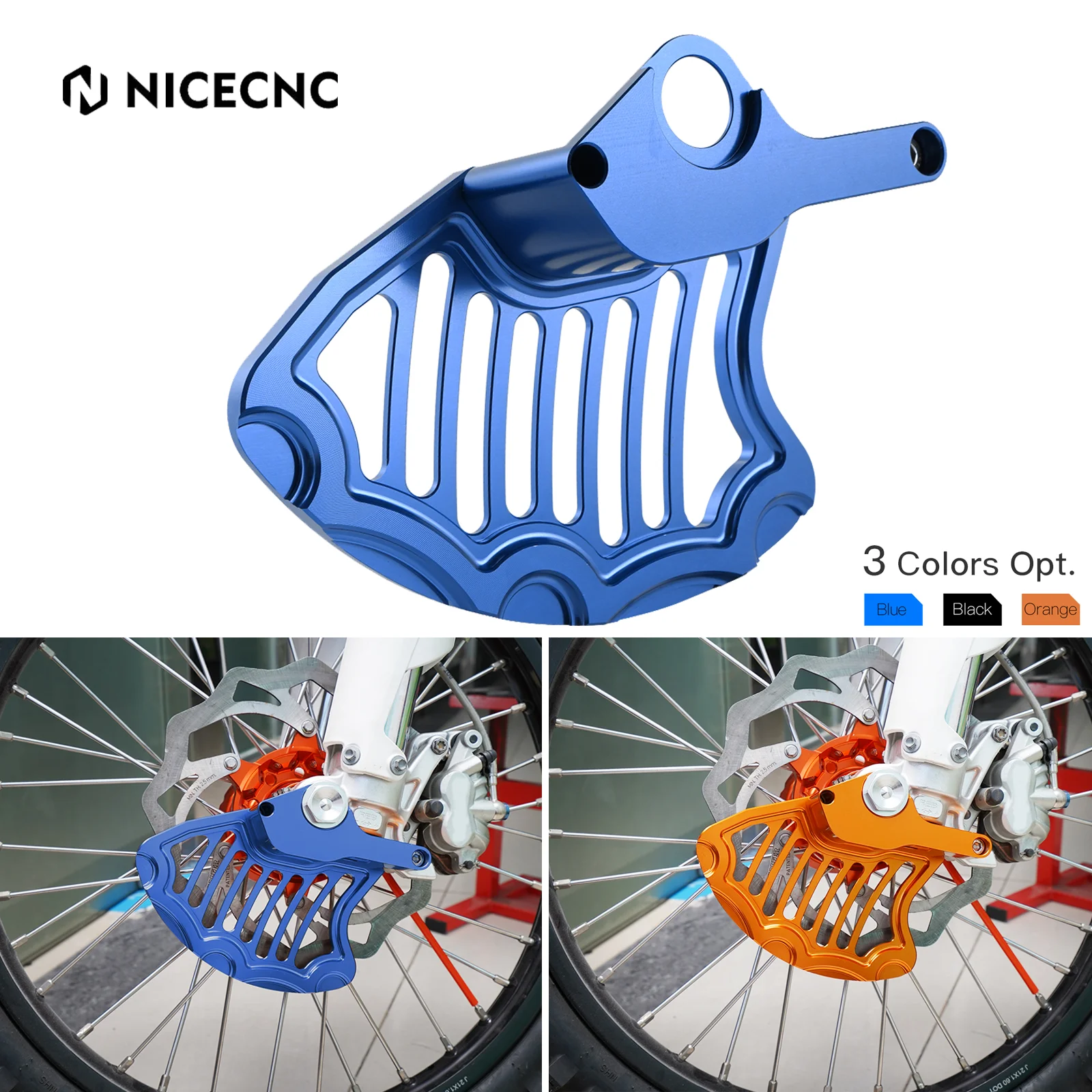 

NiceCNC For Husqvarna TE 300 2014-2015 TE FE 125 250 300 350 400 450 501 TC FC 2014 For Husaberg FE FS FX Front Brake Disc Guard