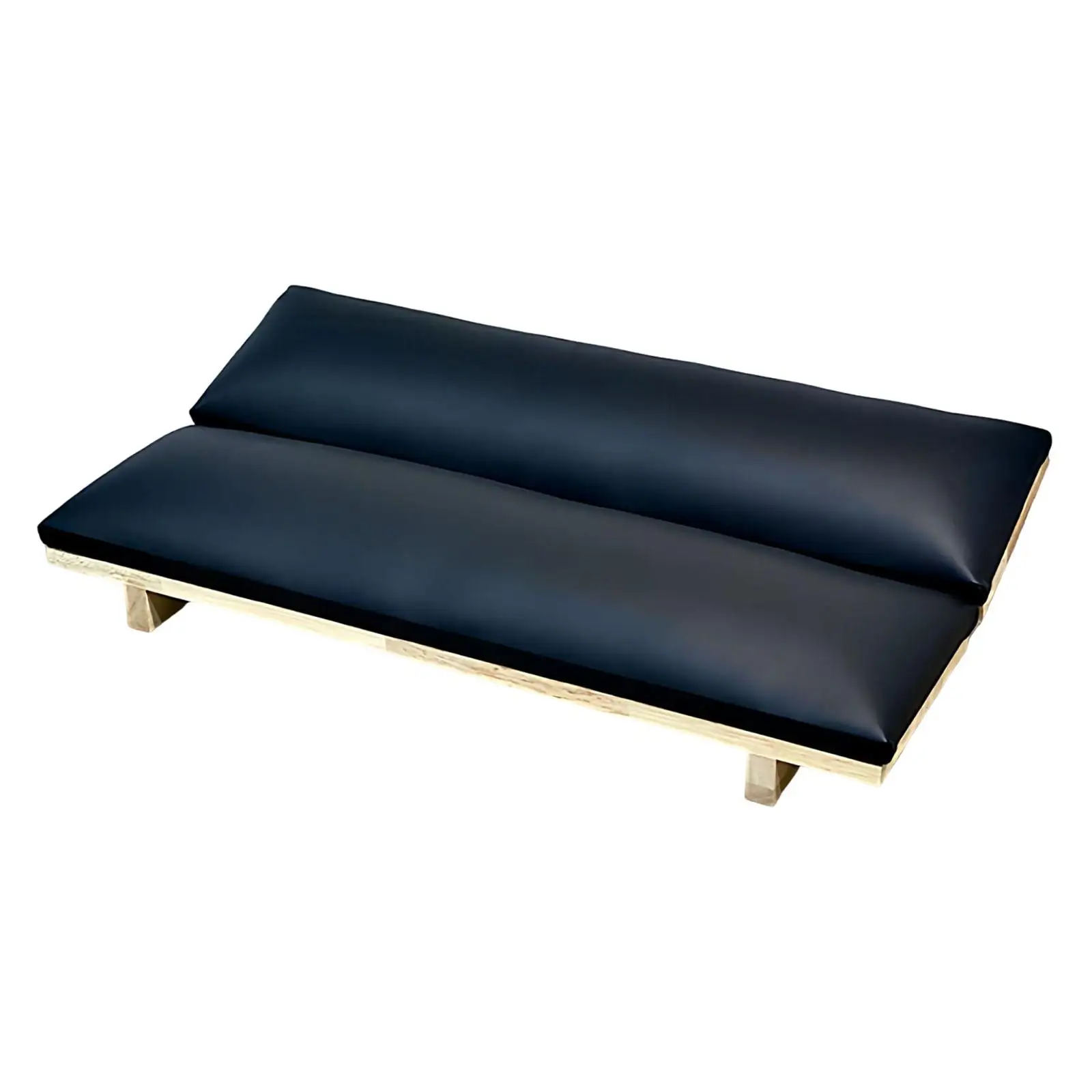 Nail Pillow Table Cushion Stand Sturdy Wood Base Memory Foam Hand Rest for Manicure Design and Nail Equipment