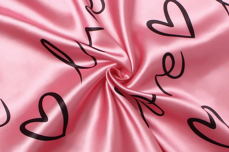 أطقم ساتان نسائية مطبوعة بحروف قميص صدرية كامي مع بنطلون ملابس نوم لادي مثير بيجامة ملابس داخلية بيجامة ملابس نوم