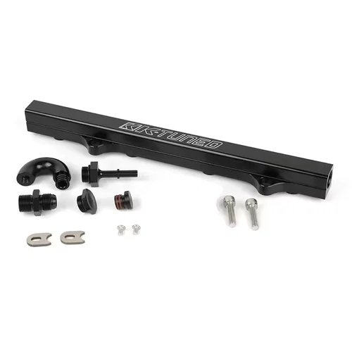 Imagen 1 del producto Kit de riel de combustible serie K de aluminio, riel de combustible de inyección de alto flujo para Honda Civic K20 K24 FD2 CL7 DC5 sin manómetro de aceite