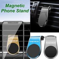 Car Phone GPS Navigation Holder Accessories Air Vent Smartphone Support for Renault Escape Logo 360° Adjustable Magnetic Mount