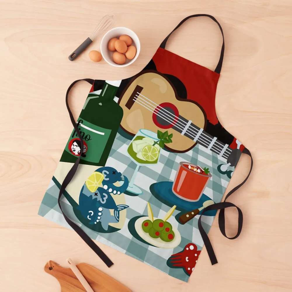 

Tapas At The Fair Apron Things For The Home Kitchen Tools men Apron