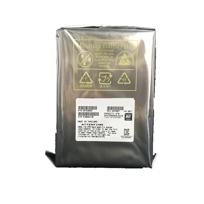 1PCS New Original HDD For Hgst 4TB SATA 3.5