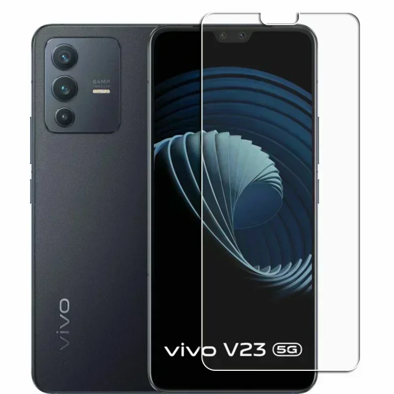 2Pcs Original Protective Tempered Glass For Vivo V23 5G V2130 S12 V2162A 6.44