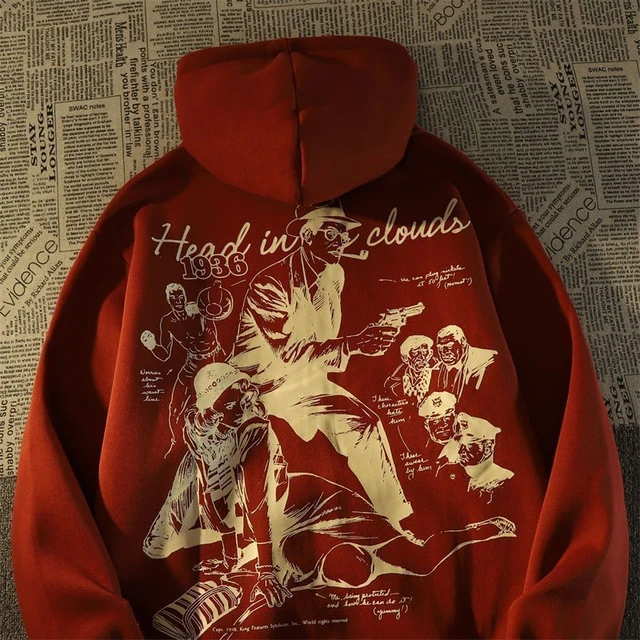 Vintage print sweatshirts sale