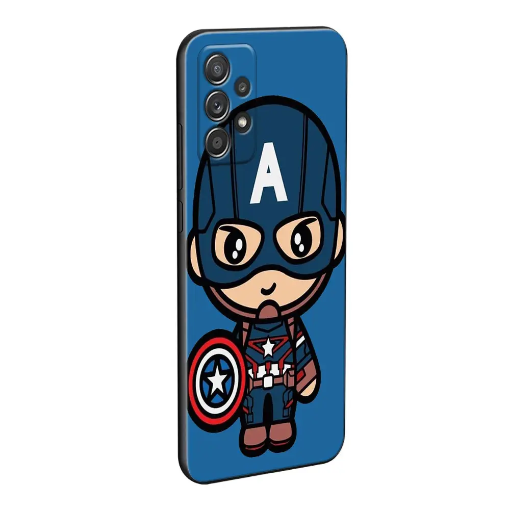 The Avengers Marvel Cases For Samsung Galaxy A52 5G Funda A54 A13 A52s A53 A72 A73 A33 A23 A32 A51 A71 Soft Cover Deadpool Groot