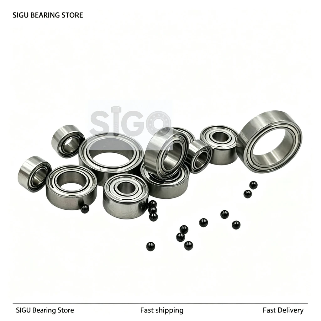 4Pcs Micro Silicon Nitride Hybrid Ceramic Ball Bearing SHMR63 SHMR83 SH693 SH623 SHMR74 SH684 SHMR104 SH694 SH604 SHMR85  SHMR95