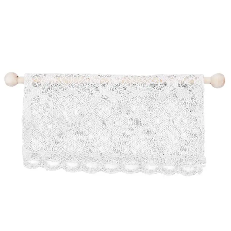 

B05C-3X шторы для кукольного домика, миниатюрная мебельная фурнитура, оконная балдахин со стержнем, масштаб 1:12, бежевый