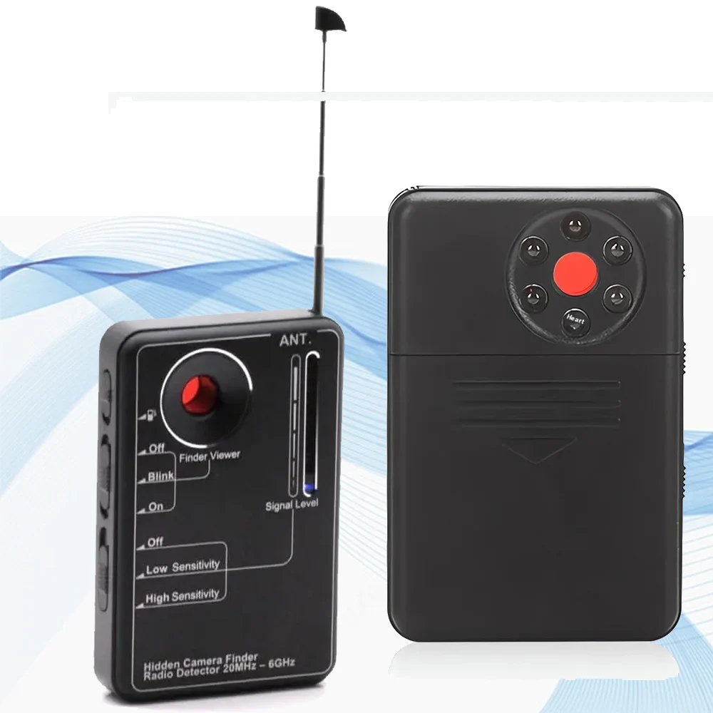 Mini Bug Hidden Camera Detector Anti eavesdropping camera intelligent detector anti listening monitoring GPS positioning scanner