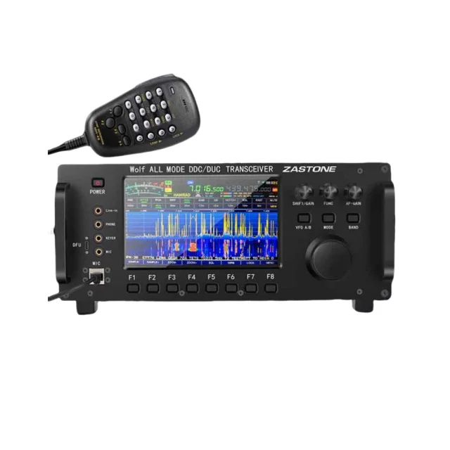 100w ZASTONE ZT7500 SDR 0.5~750mhz Mobile Radio Wolf Short Wave Transceiver Touch Screen All Mode DDC DUC HF LF 6M Walkie Talkie