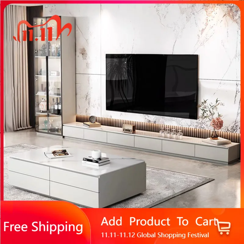 

Designer Monitor TV Cabinet Simple Modern Living Room Light Luxury Tv Stands Entertainment Universal Archivadores Furniture