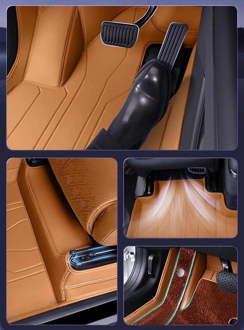 اليد اليسرى محرك سيارة الكلمة حصيرة لمازدا EZ6 2024 كامل المحيطي القدم حصيرة حصيرة الطابق بطانة سجادة أرضيات حصيرة مقاومة للماء