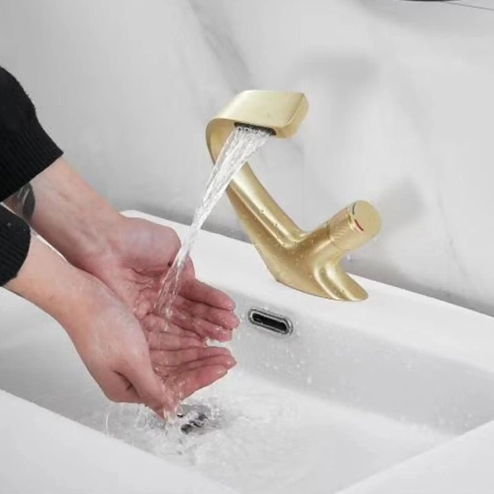 

Bathroom Faucet Copper Faucet Bathtub Kitchen Tap Sink Mixer Cold Hot Tap Water Sink Faucet