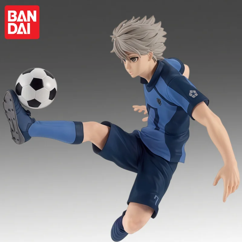 Figurka akcji Bandai Original Banpresto Blue Lock Nagi Seishiro, nowa, w oryginalnym opakowaniu, postacie anime, model do samodzielnego montażu.