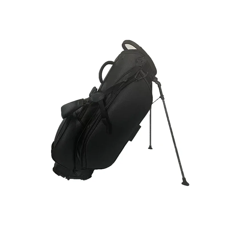 Waterproof Gray Light Weight Golf Bag Attachment PU Leather Ladies Golf Stand Bag