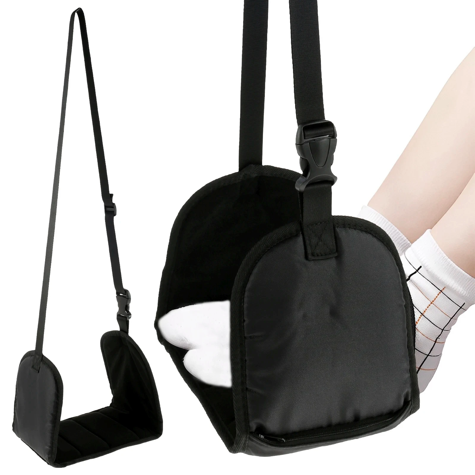 kit-de-conforto-para-viagens-longas-rede-de-apoio-para-os-pes-de-aviao-com-alca-ajustavel-mascara-de-dormir-e-protetores-auriculares-–-suporte-portatil-para-os-pes