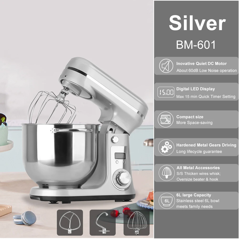 6L 1200W Stand Mixer 9