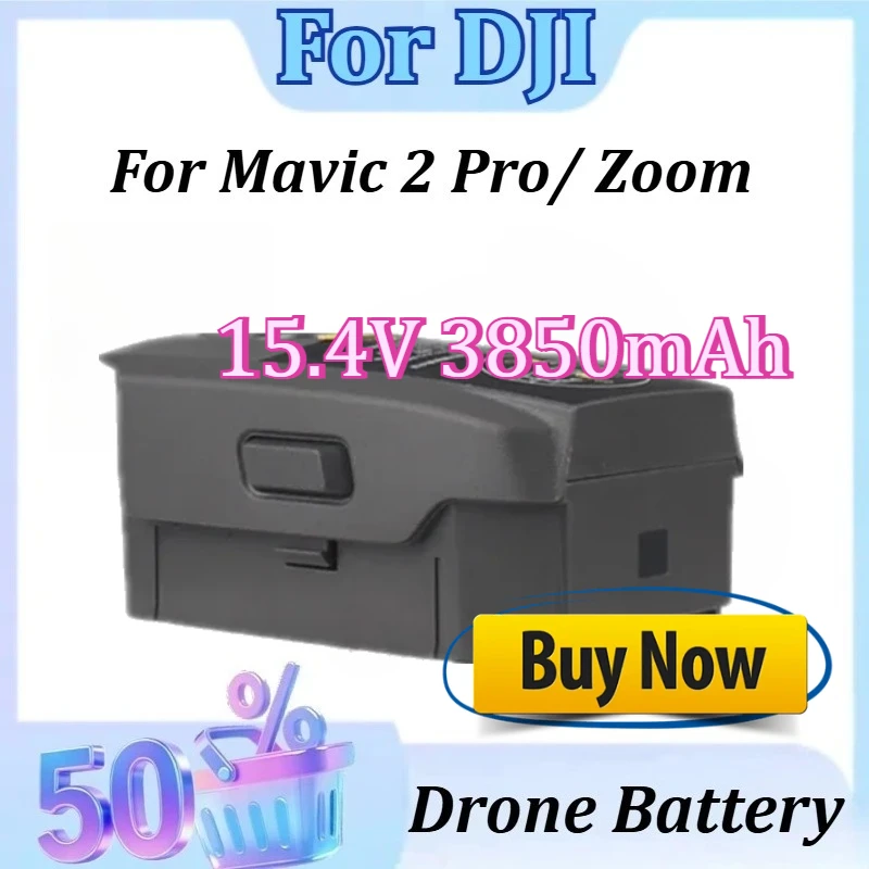 

15.4V 3850mAh Intelligent Flight Battery for DJI Mavic 2 Pro/ Zoom Flight Time 31 Minutes High Quality Rechargeable New Battery