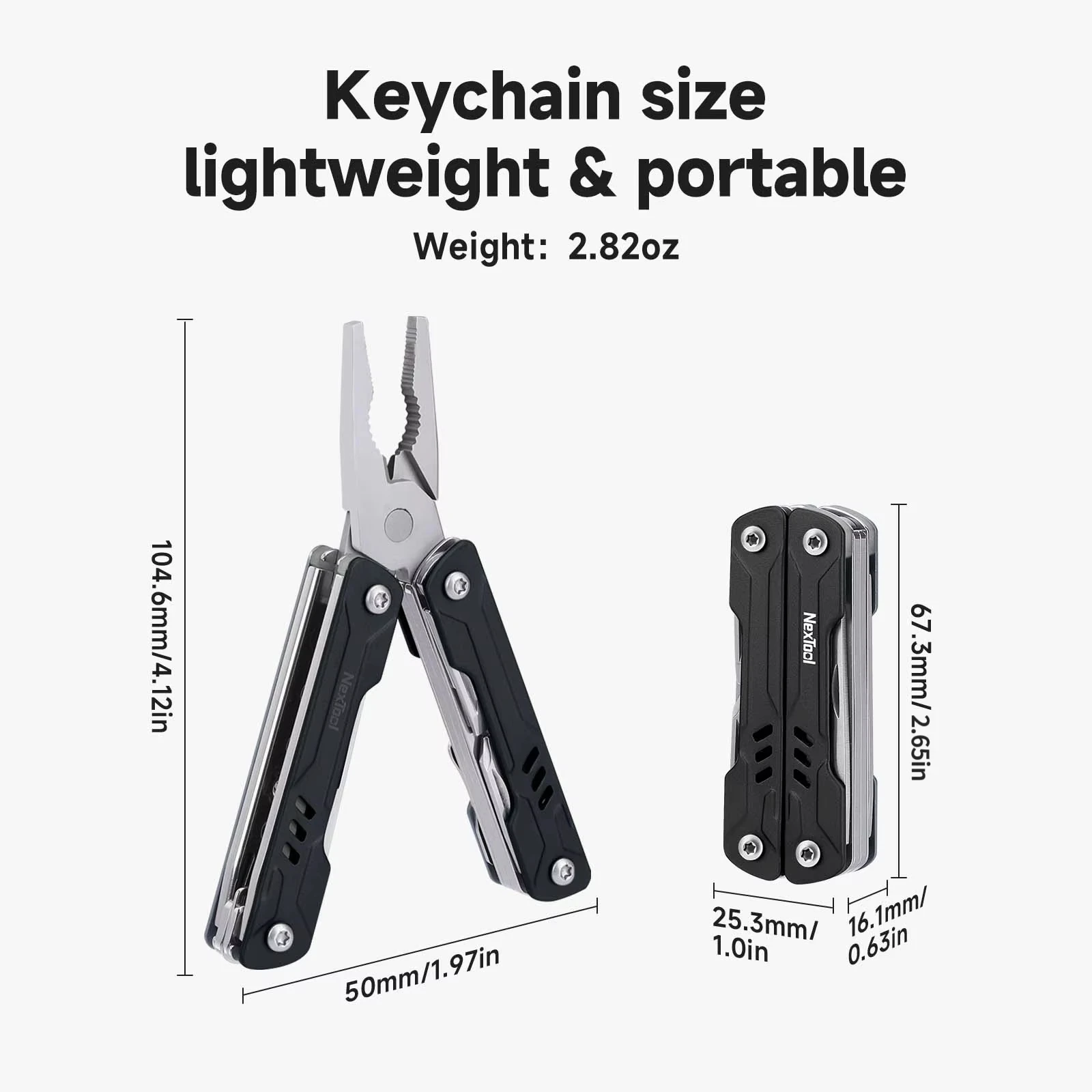 NexTool 12 in 1 Mini pinze da marinaio S11 Multi strumento forbici pieghevoli cacciavite coltello EDC portatile attrezzatura da esterno utensili manuali