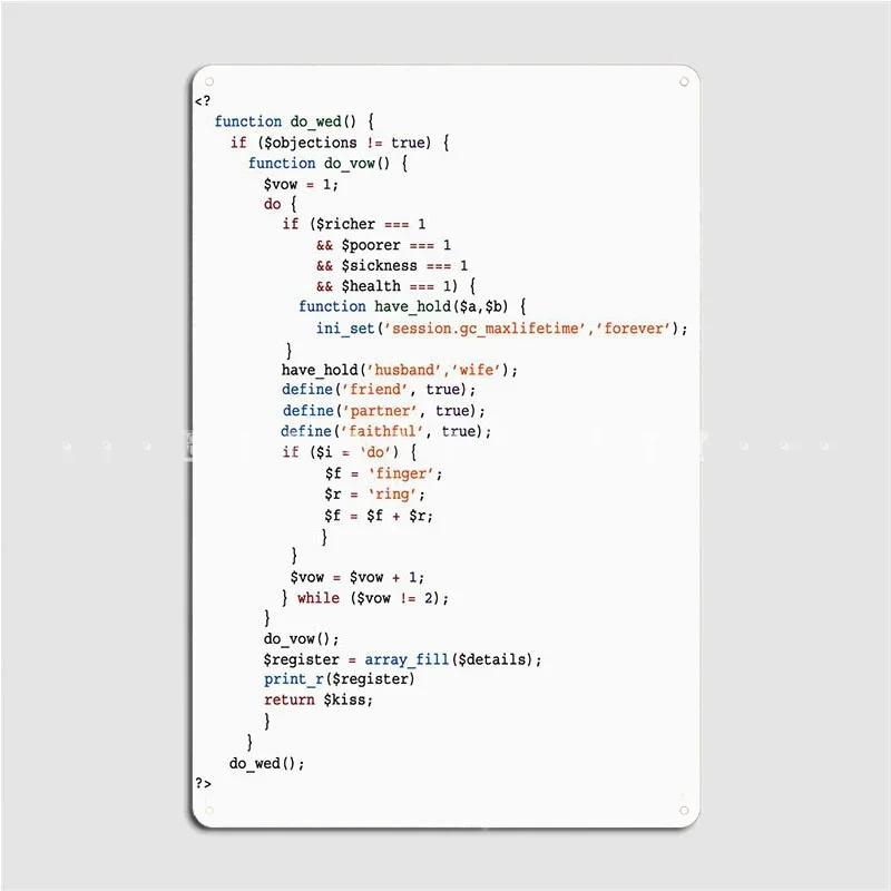 Programmer Coder Metal Sign Plaques Cinema Funny Wall Cave Tin Sign Poster