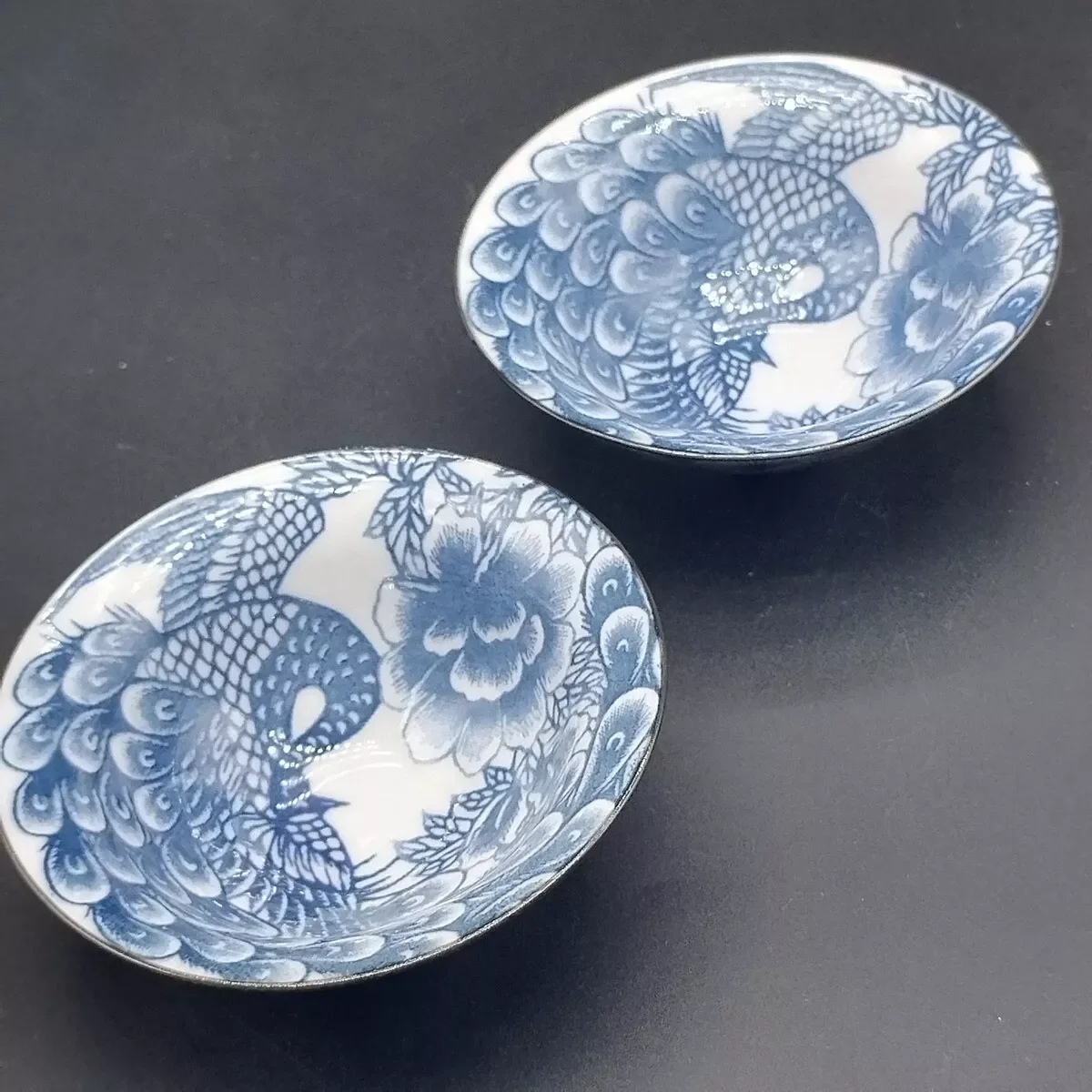 Pair/2PCS Wholesale Chinese Beautiful Porcelain Small Tea Cup