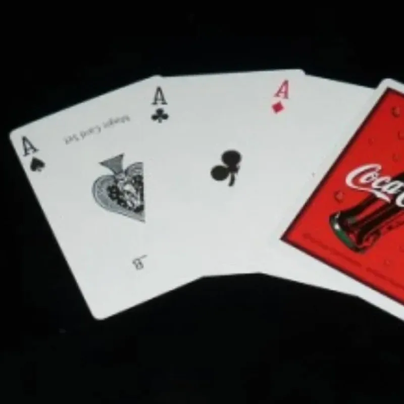 Cola Card Set Card Magic Tricks Magician Illusions Close Up Magia Props Comedy Magician Magie Stage Magic Mixies