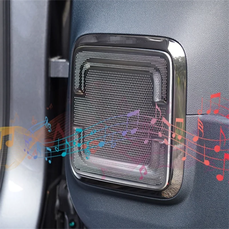 

Для BYD Equation Leopard 5 2023 2024, аксессуары для интерьера, дверной динамик, аудиодинамик, декоративная крышка, отделка, Стайлинг автомобиля