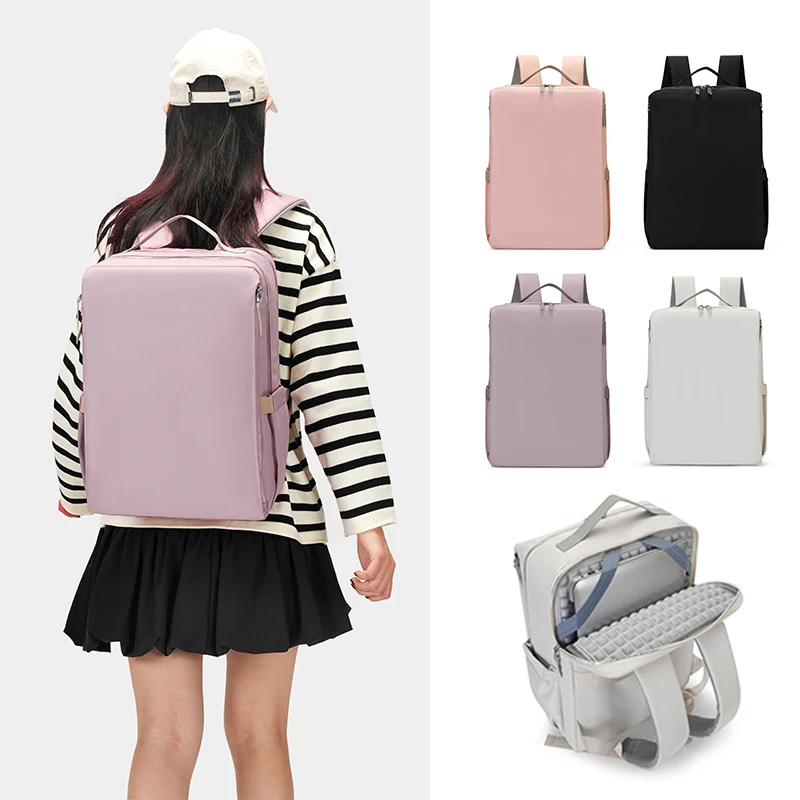 

Женский рюкзак для отдыха, большая вместительная амортизирующая сумка для ноутбука, уличные дорожные рюкзаки для деловых покупок, дорожные рюкзаки