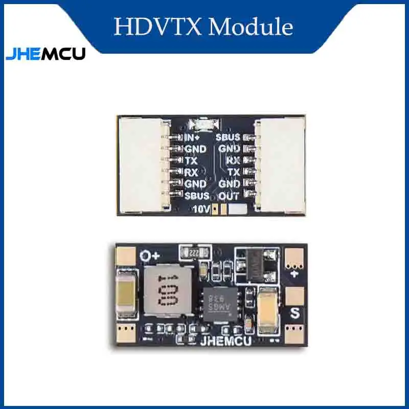 

JHEMCU HDVTX Module for O3/ O4, 5V/ 10V Step-down Module Reduces The Input Voltage of The Air End for FPV DIY RC Part 2PCS