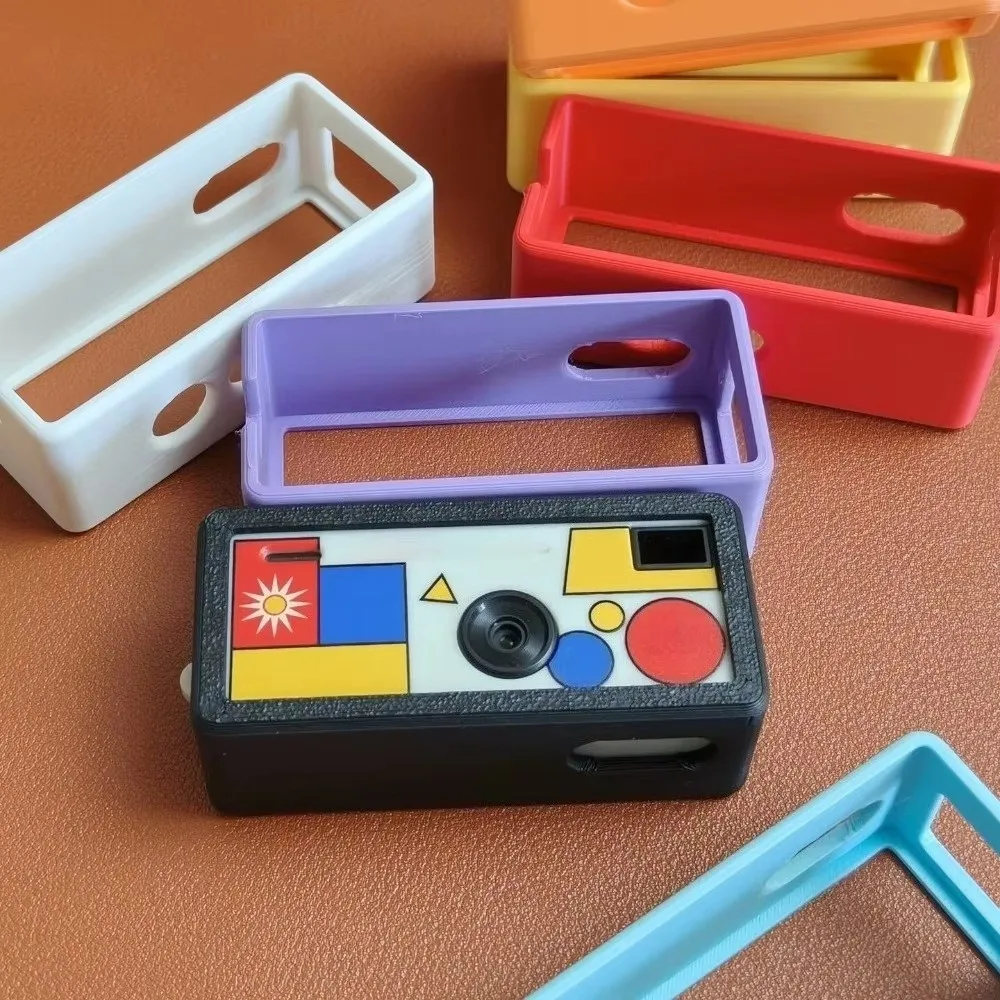 

New Mini For Kodak Camera Protective Case with Cold Shoe Adapter Colorful Drop-proof Camera Box Scratch-proof Camera Accessories