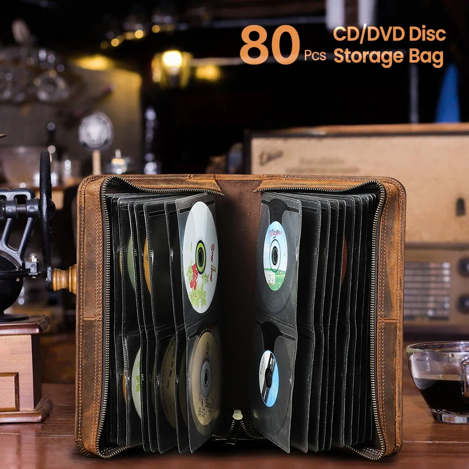 porta-cd-e-dvd-in-vera-pelle-grande-capacita-con-cerniera-custodia-per-80-dischi-organizer-per-album-custodia-per-la-conservazione-di-supporti-multimediali-pochette-per-cd-e-dvd