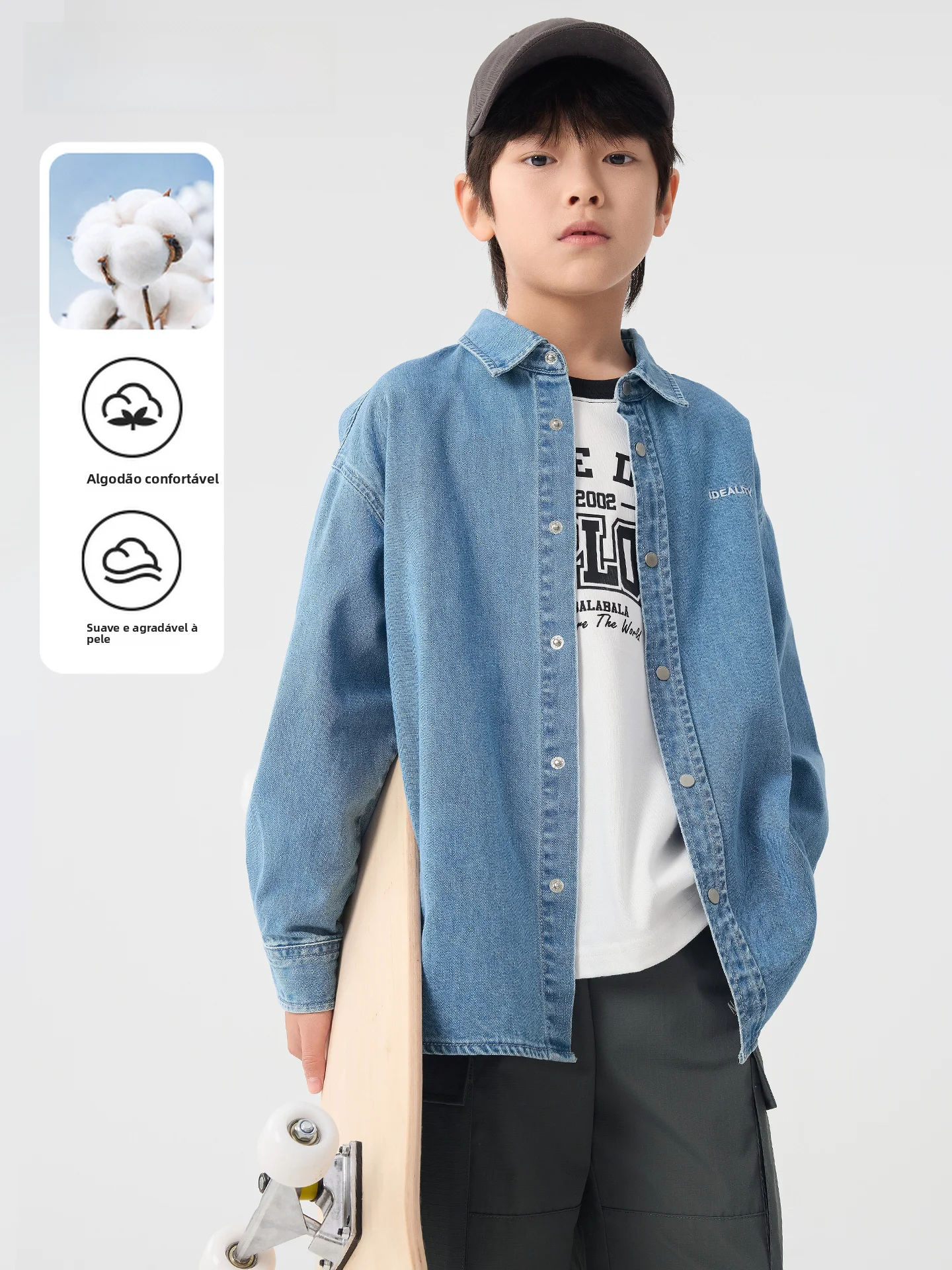 barbarbar-children's-long-sleeve-denim-shirt-cotton-spring-fashionable-kids-clothing-boys-girls-casual-style-pure-cotton-top