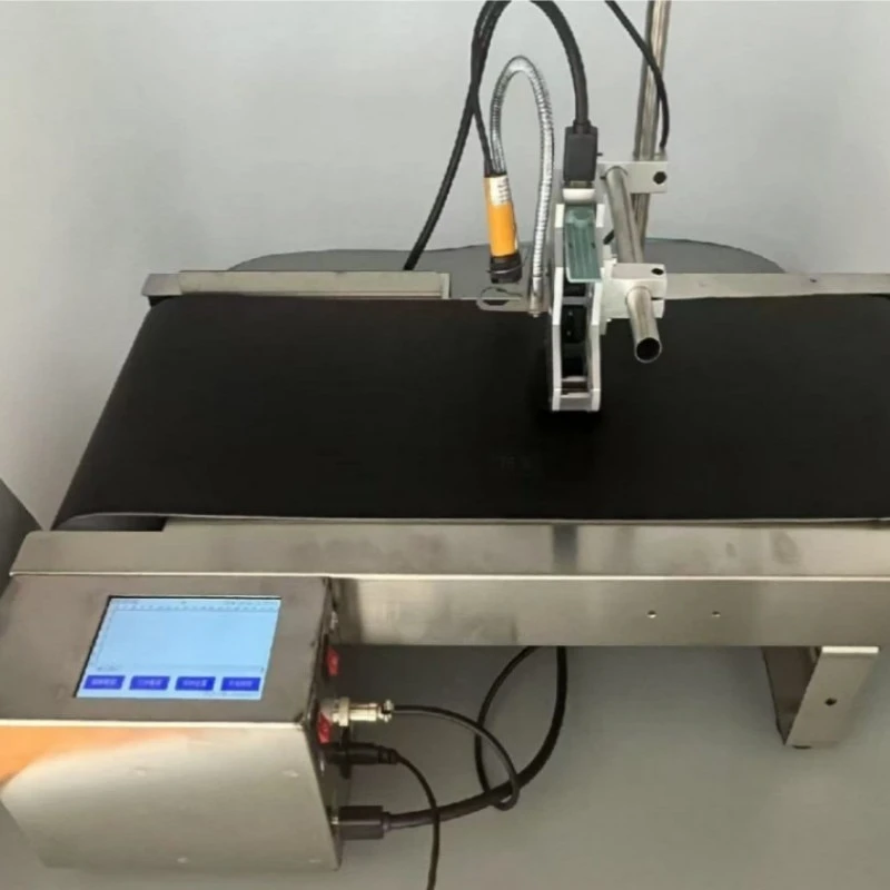 Coding conveyor bag label card carton automatic conveyor belt assembly line conveyor belt