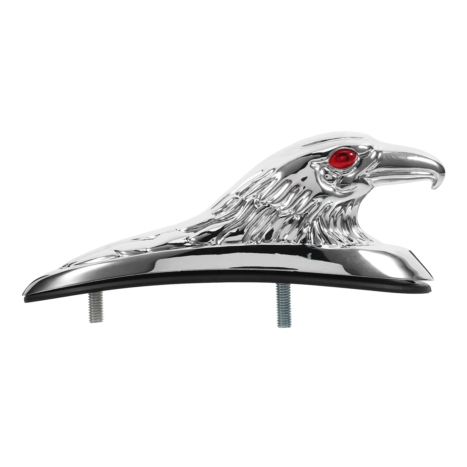 

Eagle Head Decor Motorcycle Accessory Sturdy Modern Mudguard Decoration Easy Install Stylish Unique Eagle Ornament