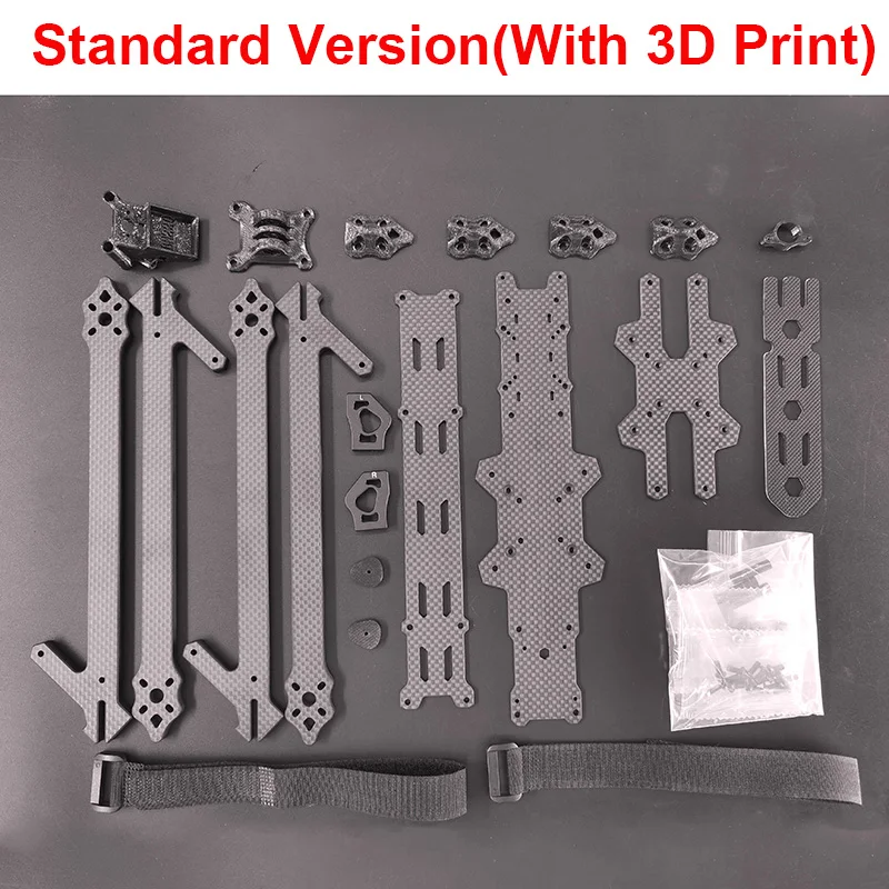 Kit de cadre en carbone True-X HD à très longue portée, empattement de 420mm, pour importateur O3 Air Unit CADDX Vista HD VTX iFlight, XL10 V6 10