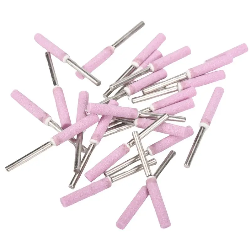 24 Pack Chainsaw Sharpener Grinding Stones Polishing Grinding Tool For Chainsaw Sharpener 3X4.8Mm-AT30