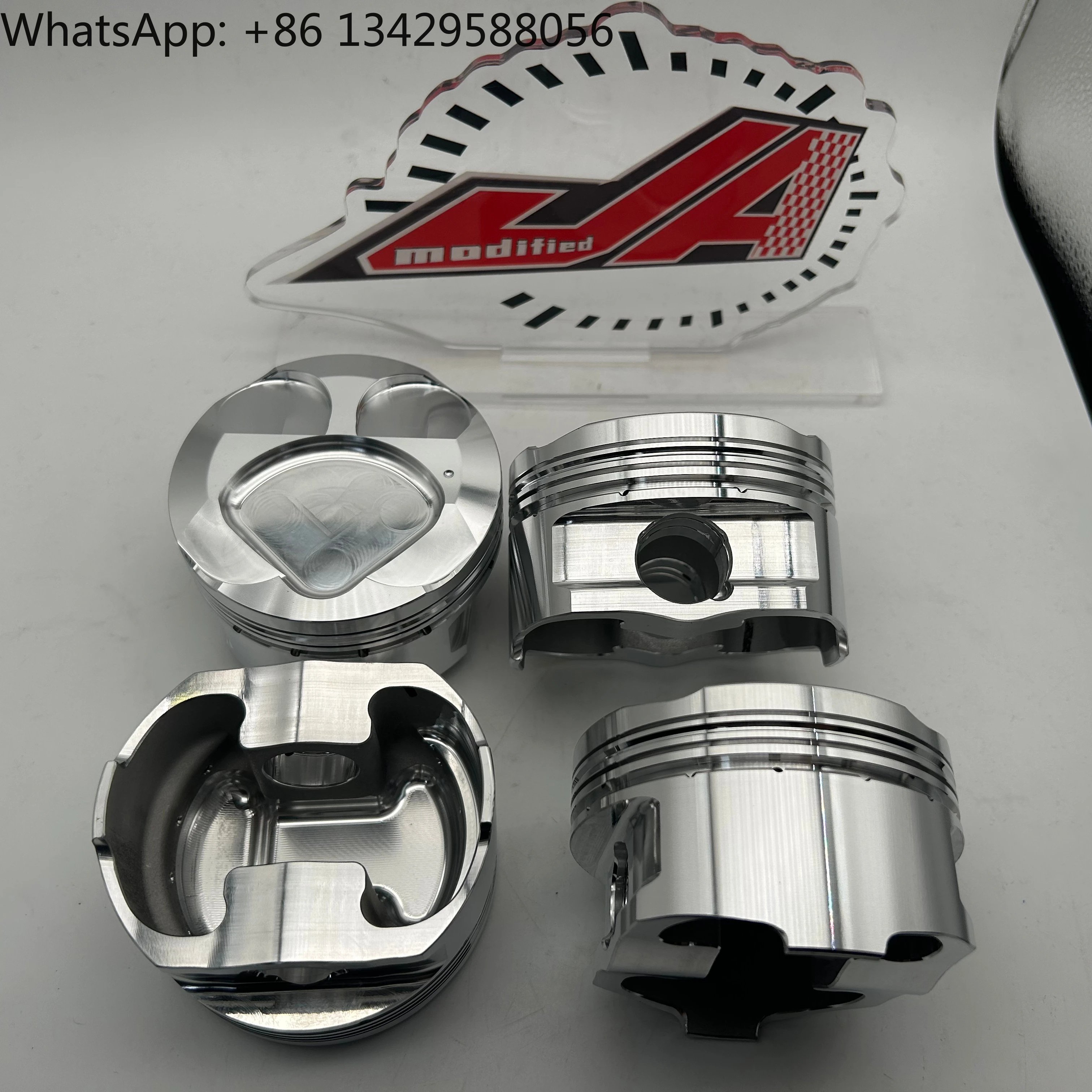 

FA20 86.5mm 12.5:1 High Compression Forged Pistons for Subaru BRZ Toyota 86 Scion FR-S Racing Engine