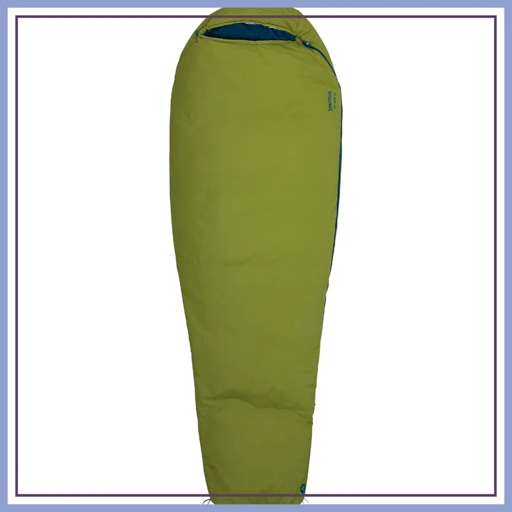 

Mummy Sleeping Bag 55°F Synthetic Insulation for Camping Backpacking Lightweight Compact