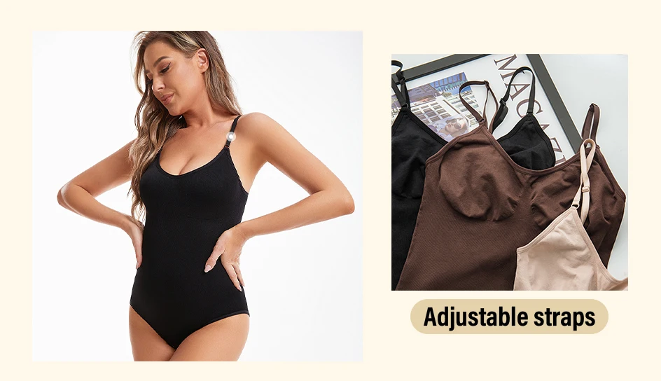 Damen Sexy Nahtloser Shapewear Bodysuit mit Po-Lifting-Effekt, Offener Schritt, Hochelastisch, Glättender Body für Dropshipping – Detail 5