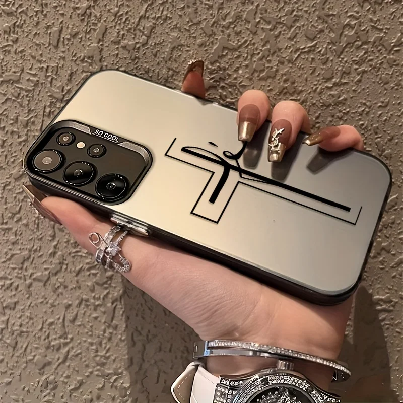 เคสโทรศัพท์ Cross creative เหมาะสำหรับ Samsung S25 24 23 22 21 20 Plus/Ultra/FE ป้องกันการตกกระแทกและกันแรงสั่นสะเทือน