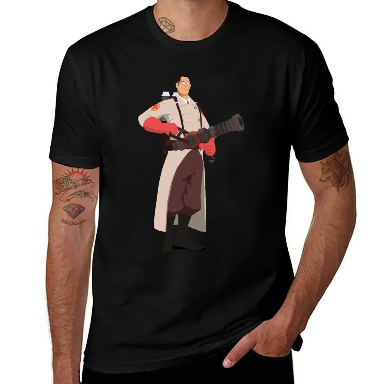 

Team Fortress 2 - Medic T-Shirt graphics quick-drying anime shirt plain t shirts men