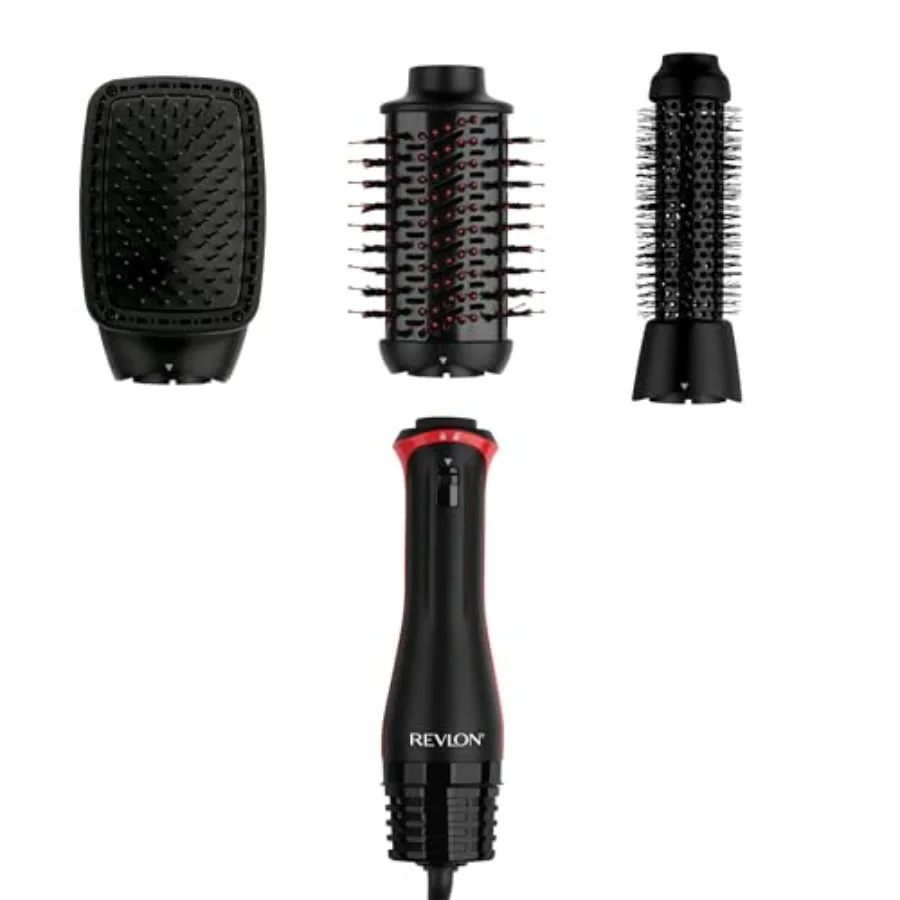 

3-in-1 Multi-Styler, Blow Dryer Brush, Blowout and Hair Straightener Brush in One to Dry, Curl, Smooth, Shape and Volumize Hair