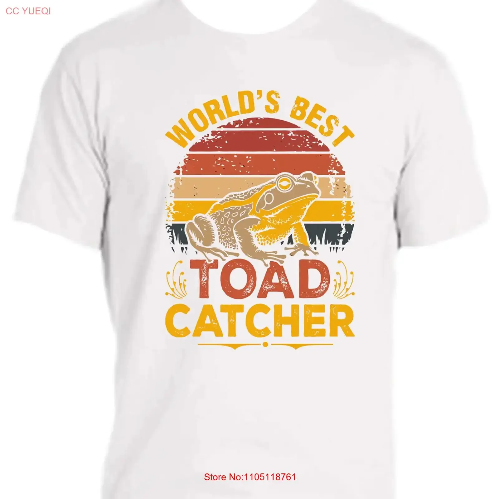 ENJOY LIFE T SHIRT 100 PRESHRUNK COTTON WORLD'S BEST TOAD CATCHER vintage Washed Unisex Soft Versatile Comfortable Stretched