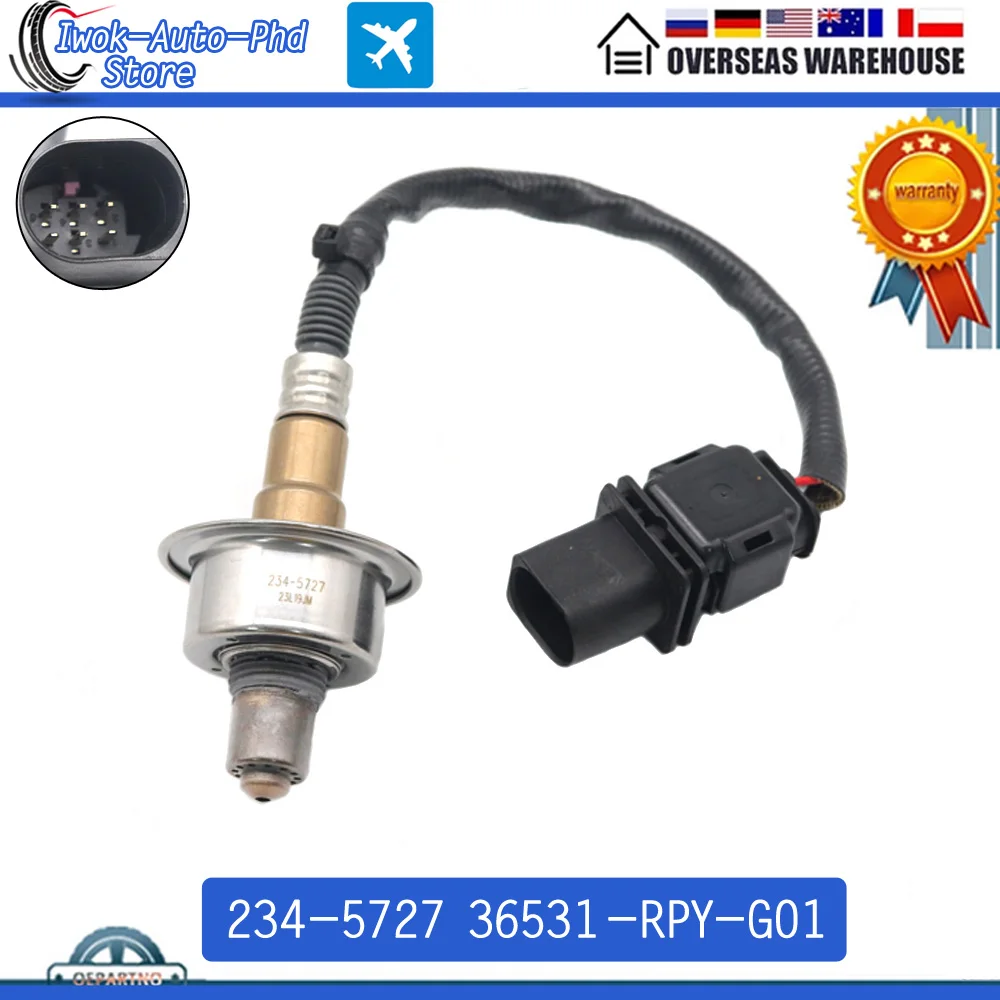 234-5727 36531-RPY-G01 Upstream Front Air Fuel Ratio Lambda O2 Oxygen Sensor for Honda Civic 2.0T 2018-2021 0258017510