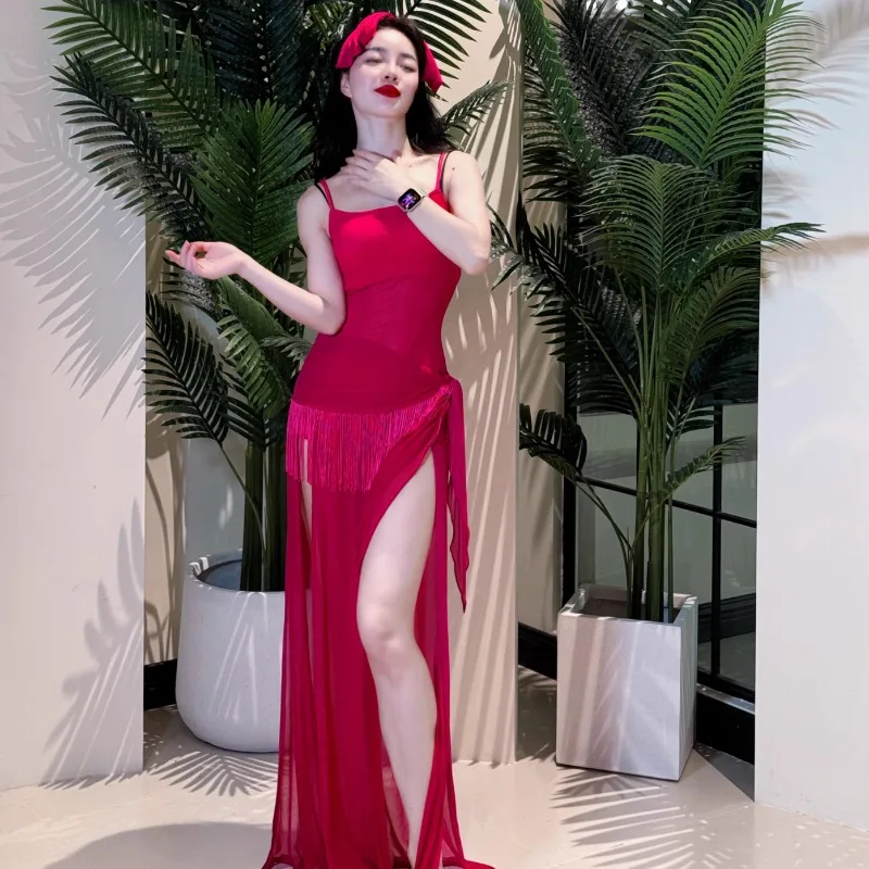 op maat gemaakte buikdanskostuums oefenkostuum Oosterse dansvoorstelling kostuumjurk