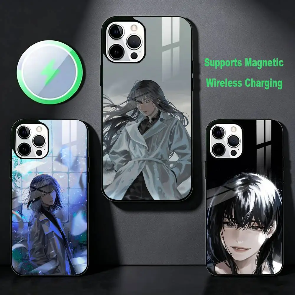 Omniscient Reader Manhwa H-Han Sooyoung Phone Case For iPhone 17 16 15 14 13 12 Pro Max Plus for Magsafe Wireless Magnetic Cover