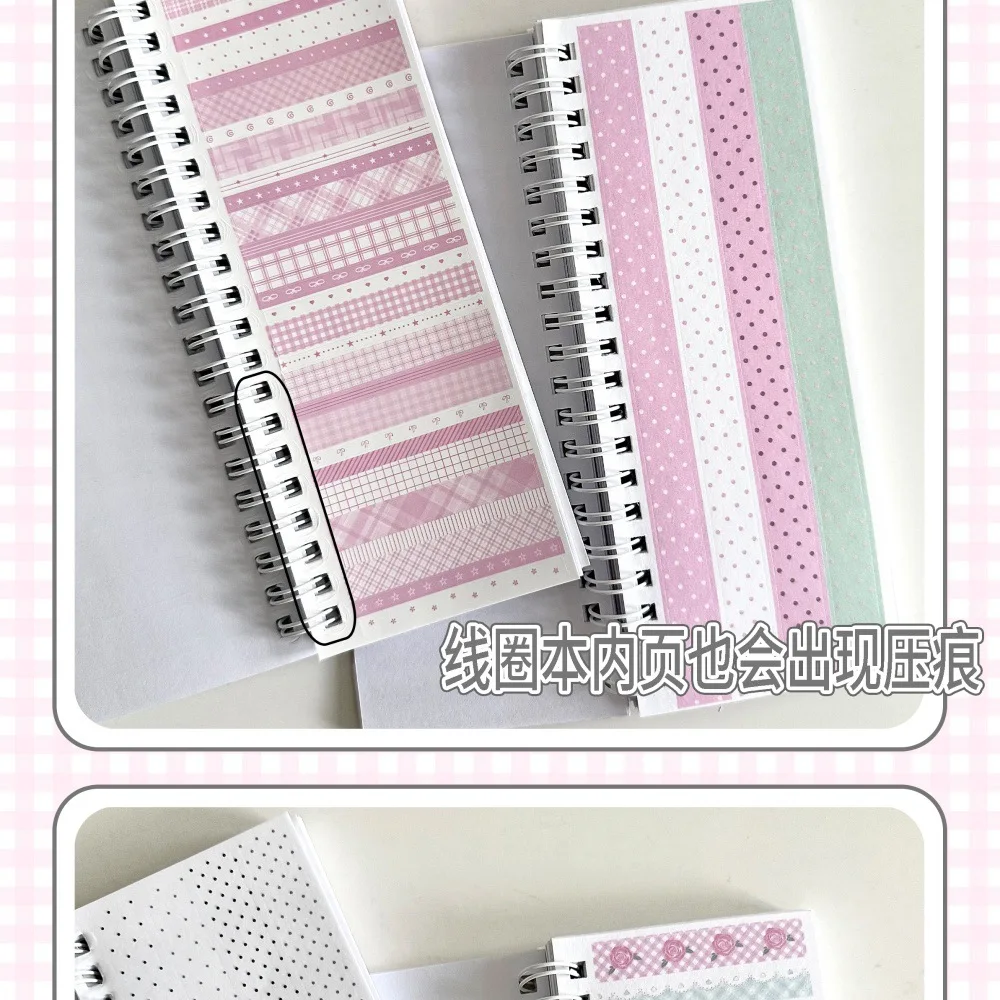 40 Blatt/Stück Streifen-Aufkleberbuch, einfacher INS-Stil, Ziehlinien-Aufkleber, DIY Scrapbooking, Tagebuch, dekoratives Basismaterial, Aufkleber – Detail 6