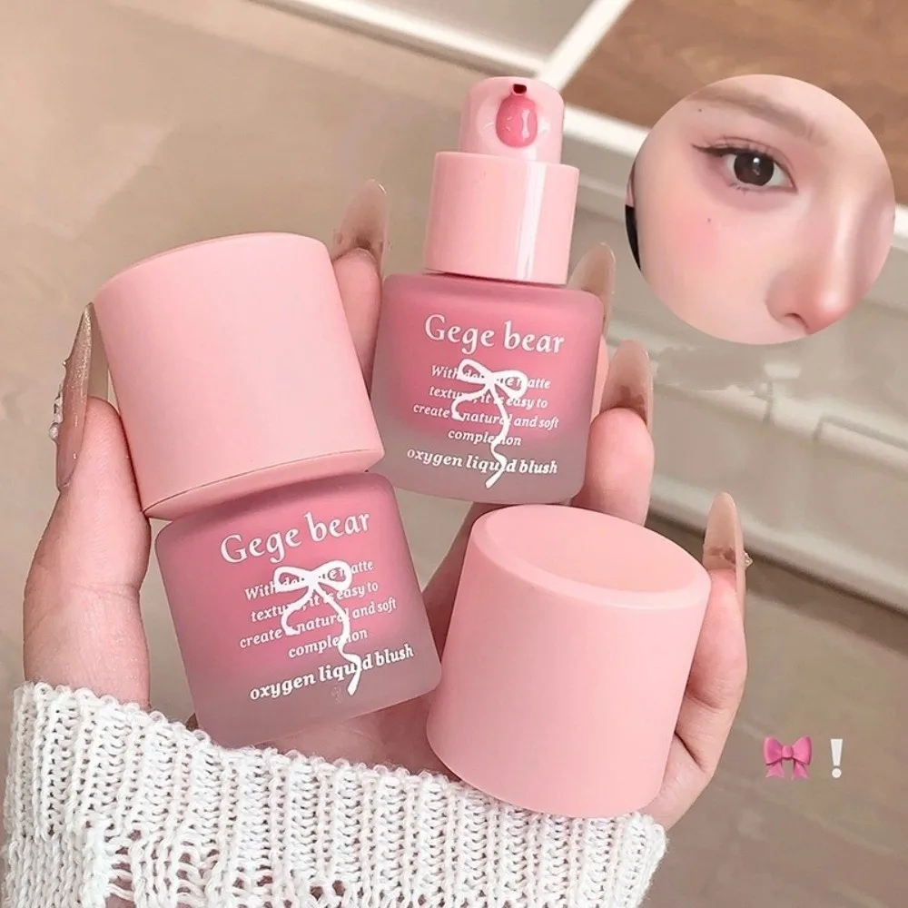 

Natural Light Blush Liquid Waterproof Long-Lasting Liquid Blush Brightening Effect Apply Face Rouge All Skin Color