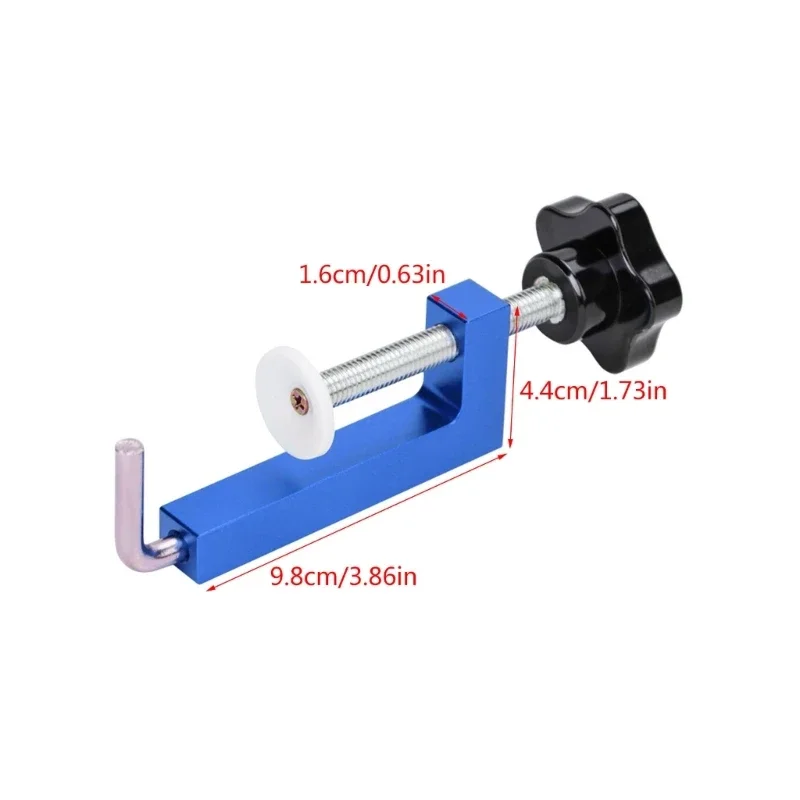 편리한 테이블 퀵 클램프 편리한 고정 장치 나사 클램프 목재 프로젝트용 효과적인 조 폭 클램프 도구