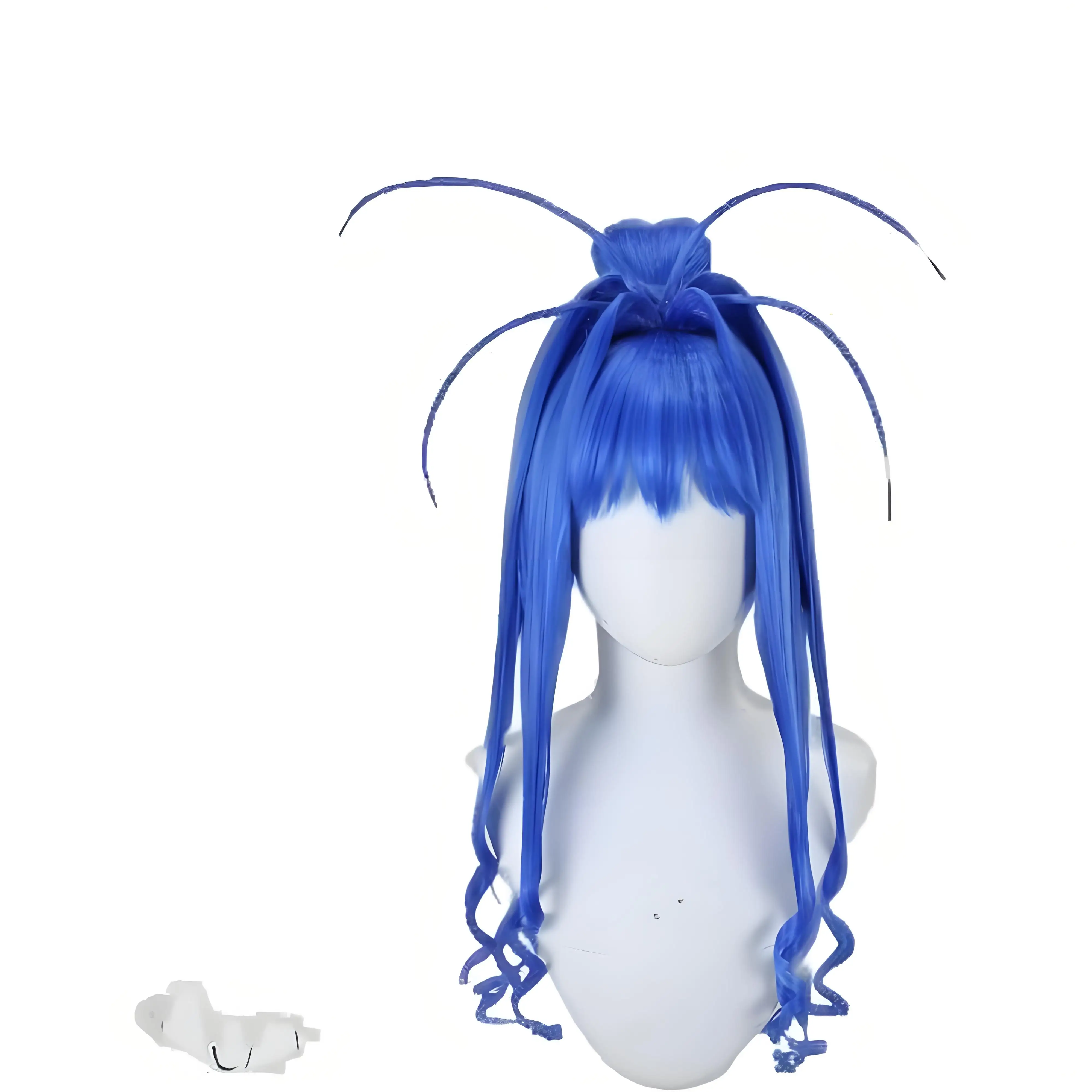 

Custom Styled Anime Synthetic Cosplay Wig Made from Reference Photos for Hunter x Hunter Neon Nostrade